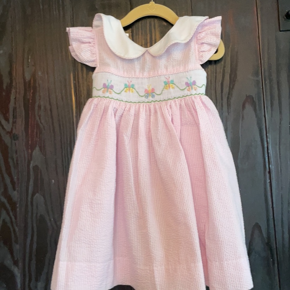 Sweet Seersucker Dress